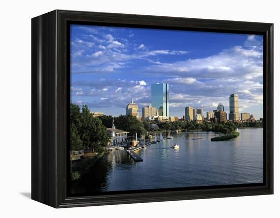 Back Bay, Boston, Massachusetts, USA-Walter Bibikow-Framed Premier Image Canvas