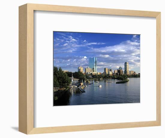 Back Bay, Boston, Massachusetts, USA-Walter Bibikow-Framed Photographic Print