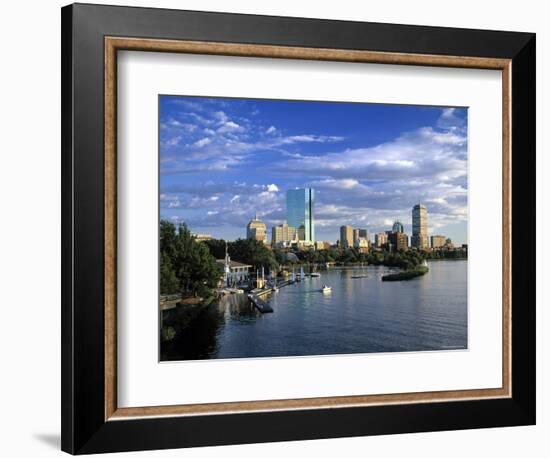 Back Bay, Boston, Massachusetts, USA-Walter Bibikow-Framed Photographic Print