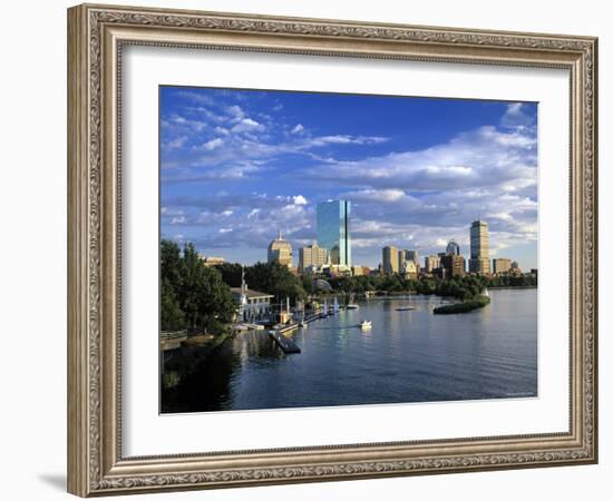 Back Bay, Boston, Massachusetts, USA-Walter Bibikow-Framed Photographic Print