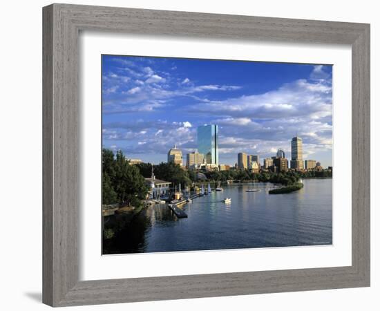 Back Bay, Boston, Massachusetts, USA-Walter Bibikow-Framed Photographic Print