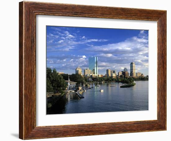 Back Bay, Boston, Massachusetts, USA-Walter Bibikow-Framed Photographic Print