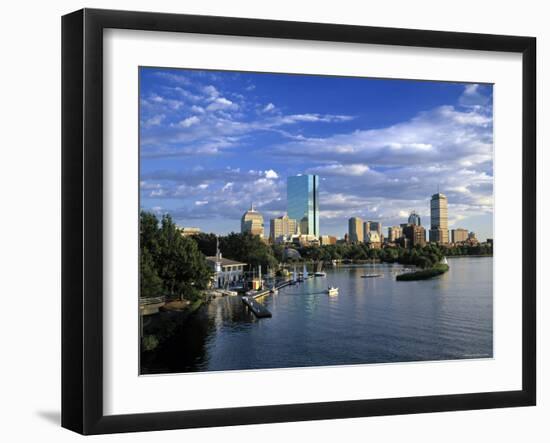 Back Bay, Boston, Massachusetts, USA-Walter Bibikow-Framed Photographic Print