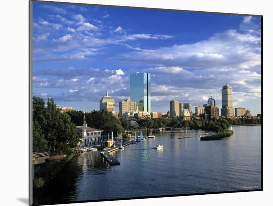 Back Bay, Boston, Massachusetts, USA-Walter Bibikow-Mounted Photographic Print