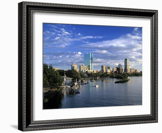 Back Bay, Boston, Massachusetts, USA-Walter Bibikow-Framed Photographic Print