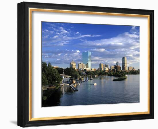 Back Bay, Boston, Massachusetts, USA-Walter Bibikow-Framed Photographic Print