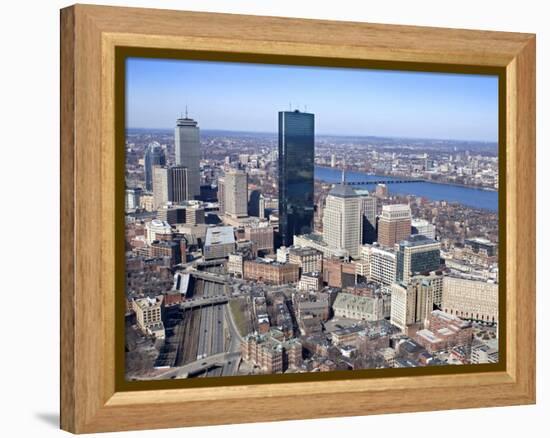Back Bay, Boston, Massachusetts, USA-John Coletti-Framed Premier Image Canvas