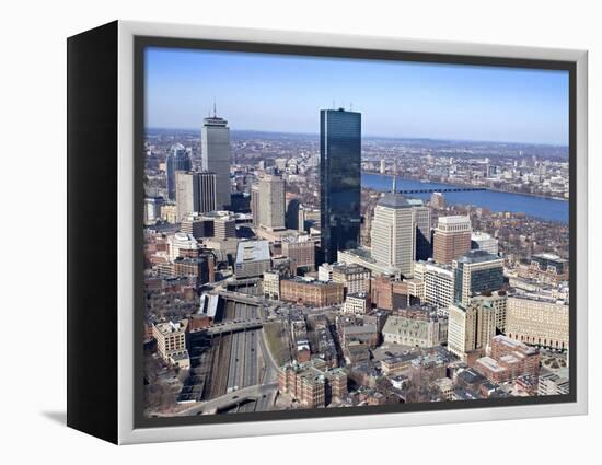 Back Bay, Boston, Massachusetts, USA-John Coletti-Framed Premier Image Canvas