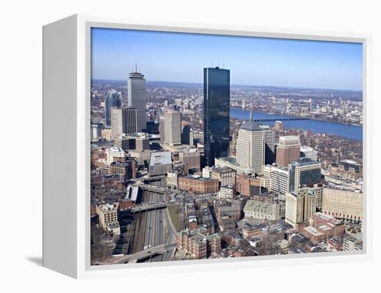 Back Bay, Boston, Massachusetts, USA-John Coletti-Framed Premier Image Canvas