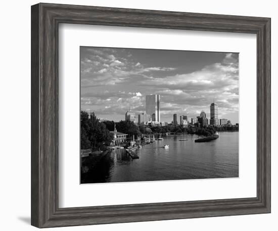 Back Bay, Boston, Massachusetts, USA-Walter Bibikow-Framed Photographic Print