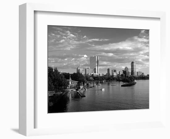 Back Bay, Boston, Massachusetts, USA-Walter Bibikow-Framed Photographic Print