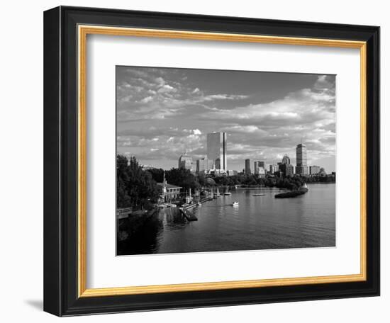 Back Bay, Boston, Massachusetts, USA-Walter Bibikow-Framed Photographic Print