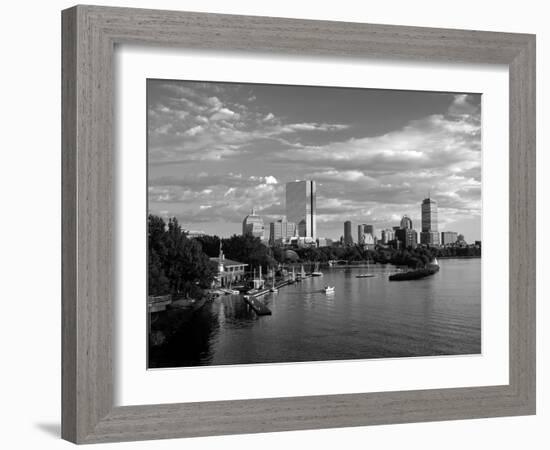 Back Bay, Boston, Massachusetts, USA-Walter Bibikow-Framed Photographic Print