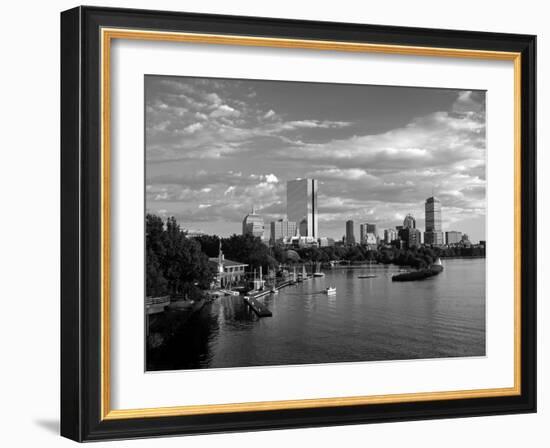 Back Bay, Boston, Massachusetts, USA-Walter Bibikow-Framed Photographic Print