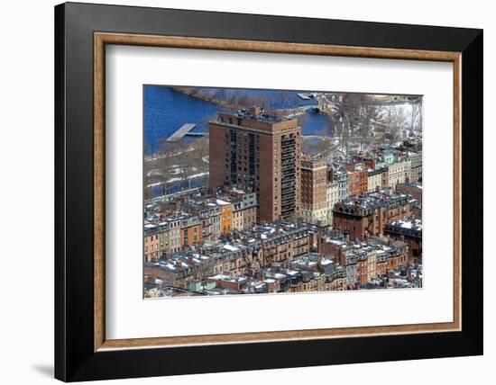 Back Bay, Boston, Massachusetts, Usa-Susan Pease-Framed Photographic Print