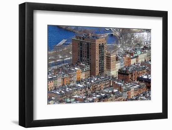 Back Bay, Boston, Massachusetts, Usa-Susan Pease-Framed Photographic Print