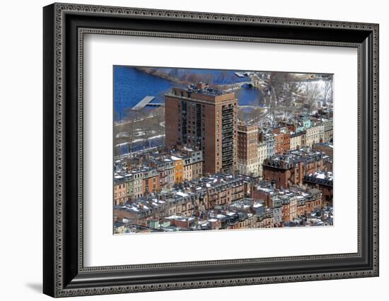 Back Bay, Boston, Massachusetts, Usa-Susan Pease-Framed Photographic Print