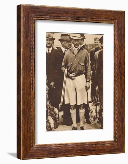 'Back from a Partridge Shoot', Austria 1936 (1937)-Unknown-Framed Photographic Print