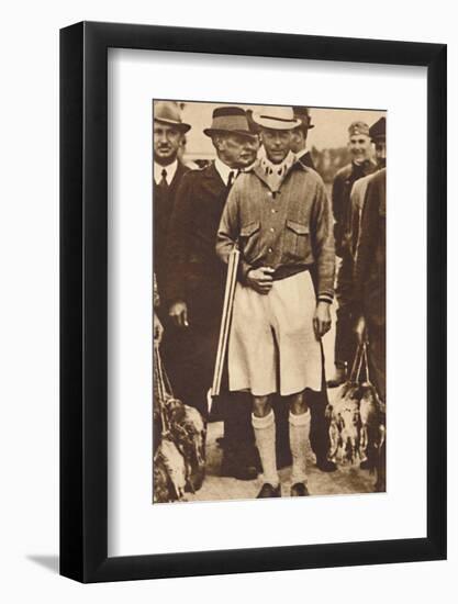 'Back from a Partridge Shoot', Austria 1936 (1937)-Unknown-Framed Photographic Print