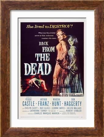 Back From The Dead Aka Bury Me Dead Peggie Castle 1957 Art Print Art Com