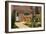 Back Garden of Mews Style Houses, Misterton and Retford, Nottinghamshire, UK-Martine Hamilton Knight-Framed Photo