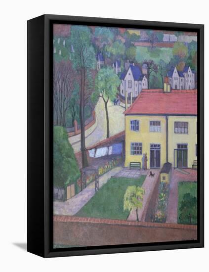Back Gardens, before 1936-Stanislawa de Karlowska-Framed Premier Image Canvas