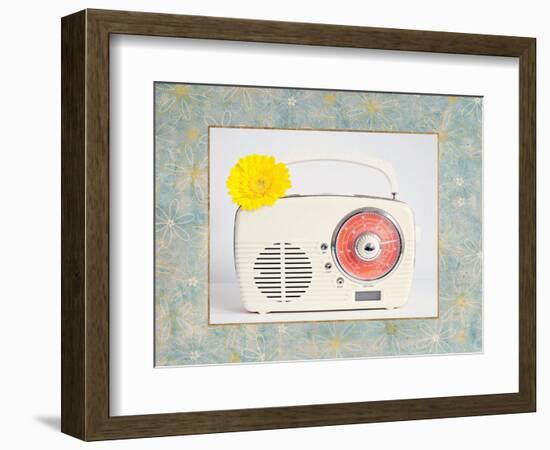 Back in Time White Radio Border-Susannah Tucker-Framed Premium Giclee Print