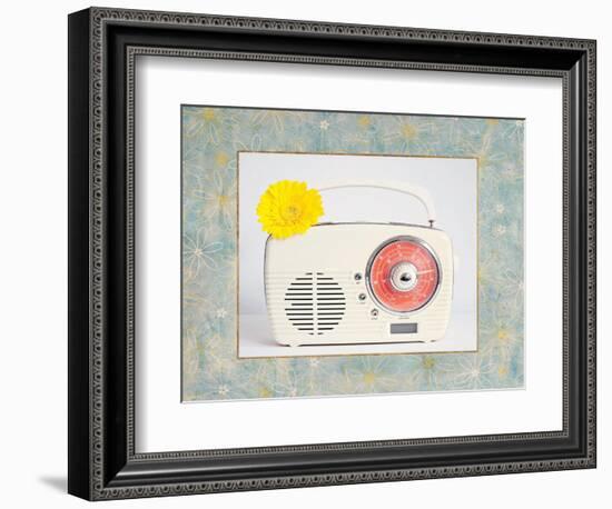 Back in Time White Radio Border-Susannah Tucker-Framed Premium Giclee Print