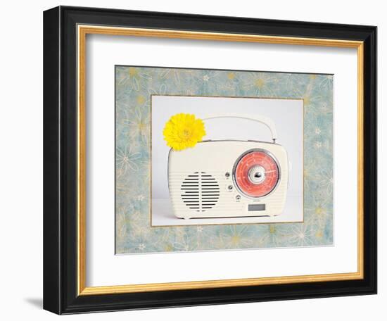 Back in Time White Radio Border-Susannah Tucker-Framed Premium Giclee Print