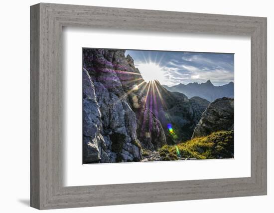 Back Light and Sunrays, Upper Bavaria-Rolf Roeckl-Framed Photographic Print