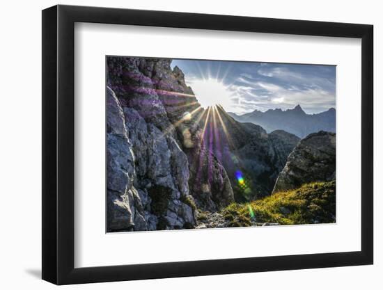 Back Light and Sunrays, Upper Bavaria-Rolf Roeckl-Framed Photographic Print