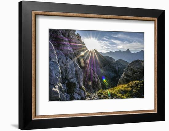 Back Light and Sunrays, Upper Bavaria-Rolf Roeckl-Framed Photographic Print