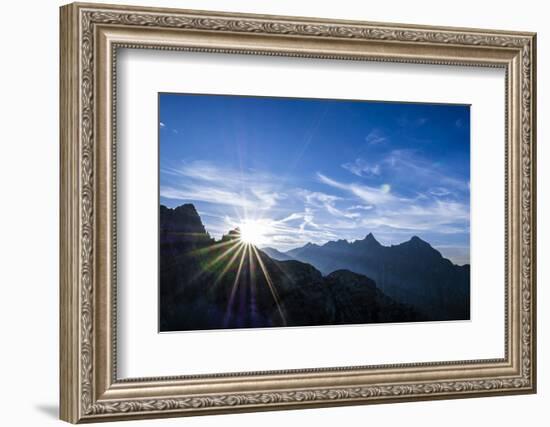 Back Light and Sunrays, Upper Bavaria-Rolf Roeckl-Framed Photographic Print