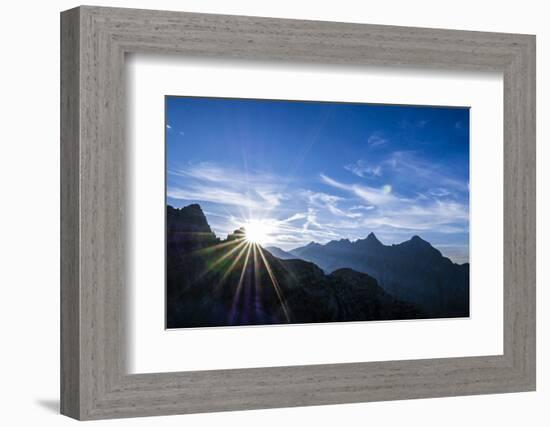 Back Light and Sunrays, Upper Bavaria-Rolf Roeckl-Framed Photographic Print