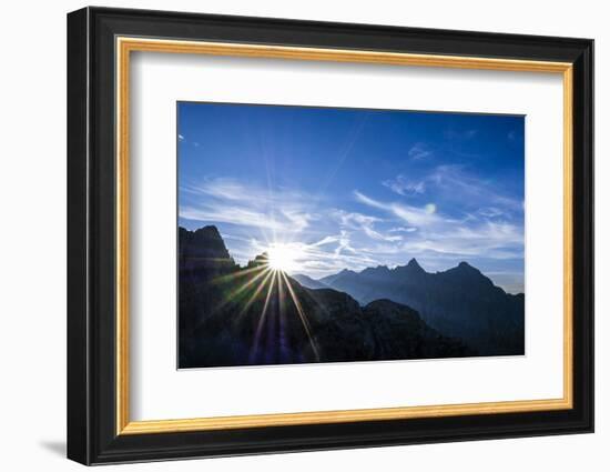 Back Light and Sunrays, Upper Bavaria-Rolf Roeckl-Framed Photographic Print