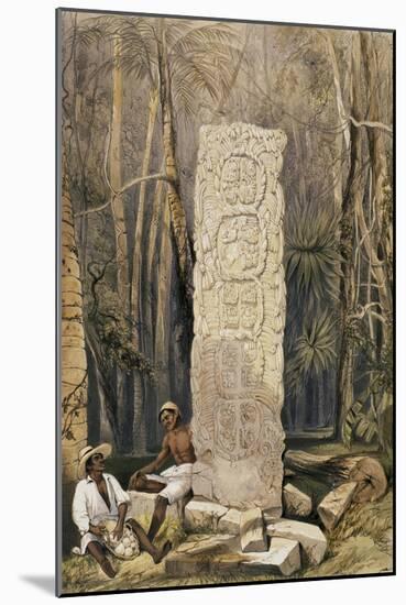 Back of an Idol, Copan-Frederick Catherwood-Mounted Giclee Print