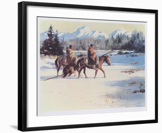 Back Of The River-Duane Bryers-Framed Limited Edition