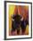 Back Off Bison-Marion Rose-Framed Giclee Print