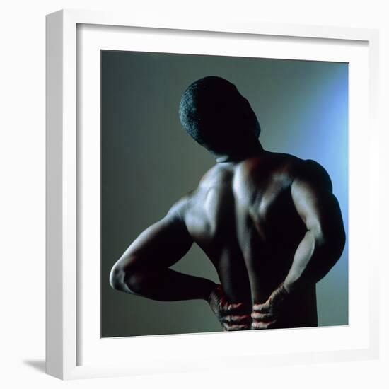 Back Pain-Damien Lovegrove-Framed Premium Photographic Print