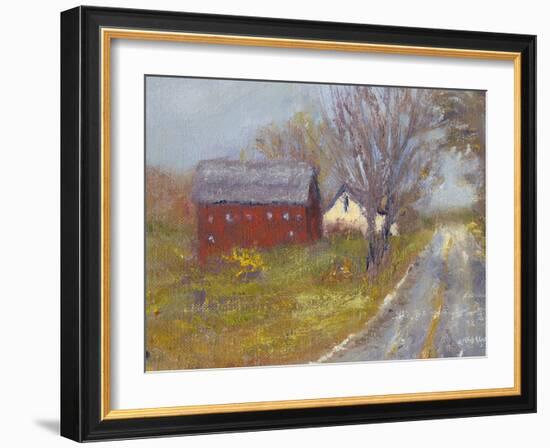 Back Road Barn I-Marilyn Wendling-Framed Art Print