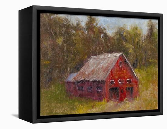 Back Road Barn II-Marilyn Wendling-Framed Stretched Canvas