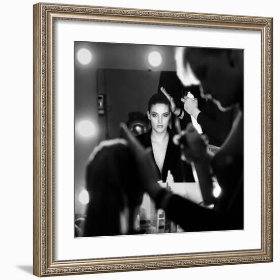 Back Stage-Didier Guibert-Framed Giclee Print