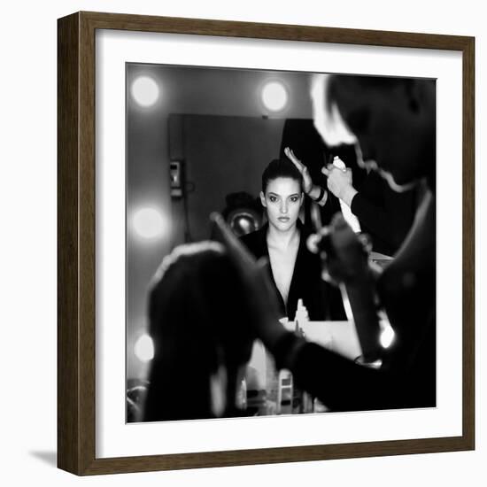 Back Stage-Didier Guibert-Framed Photographic Print