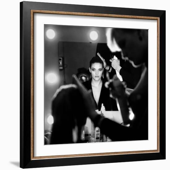 Back Stage-Didier Guibert-Framed Photographic Print