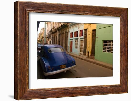 Back Street Cuba-Charles Glover-Framed Giclee Print