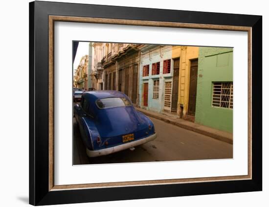 Back Street Cuba-Charles Glover-Framed Giclee Print