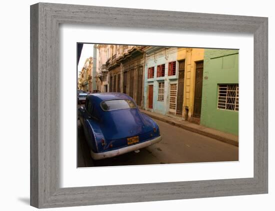 Back Street Cuba-Charles Glover-Framed Giclee Print