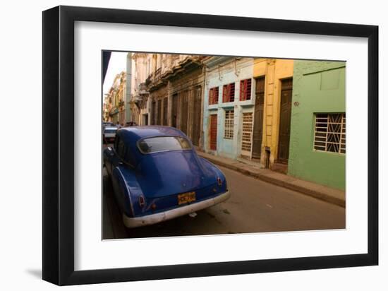 Back Street Cuba-Charles Glover-Framed Giclee Print