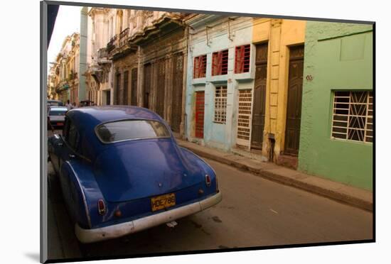 Back Street Cuba-Charles Glover-Mounted Giclee Print