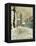 Back Street, Montmartre-Fritz Thaulow-Framed Premier Image Canvas